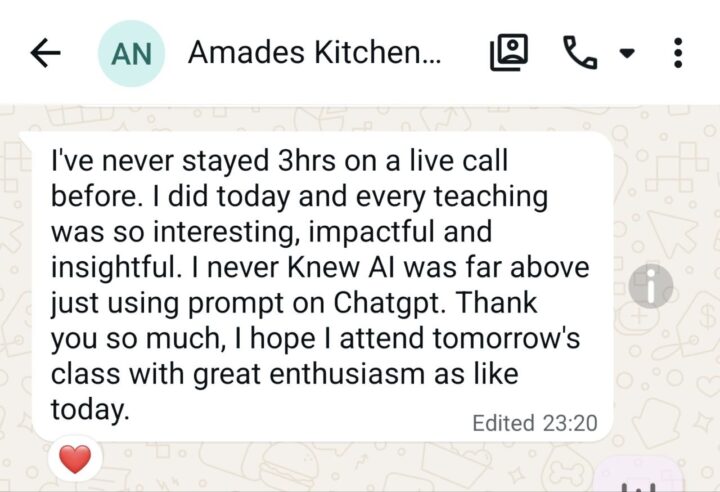 AMM student testimonial 27
